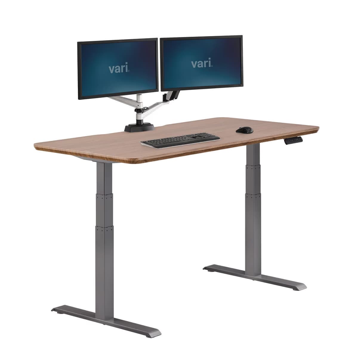 Vari Electric Standing Desk 60x30 Walnut/Slate image