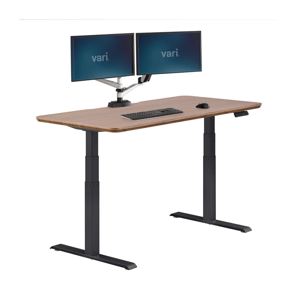 Vari Electric Standing Desk 60x30 Walnut/Black image