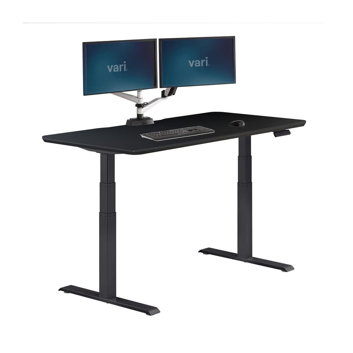 Vari Electric Standing Desk 60x30 Black/Black image