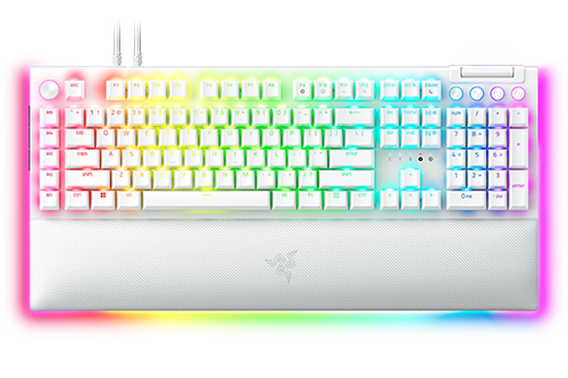 Razer BlackWidow V4 Pro - Yellow Switch - US - White image