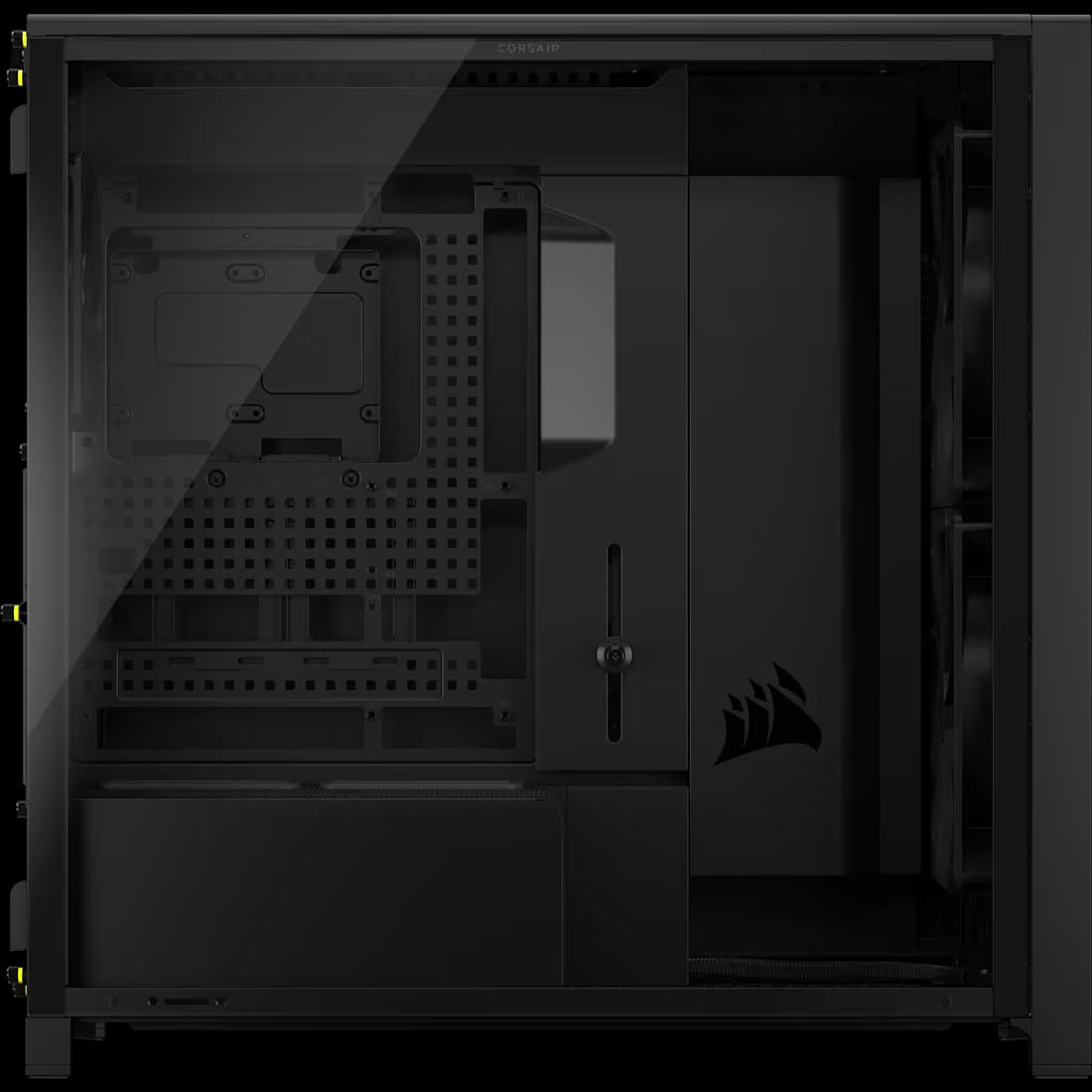 Corsair FRAME 5000D WOOD RS Modular Mid-Tower PC Case - Black / Walnut image