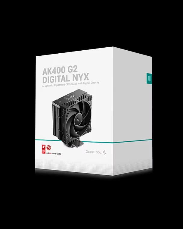 Deepcool AK400 G2 DIGITAL NYX Cooler Black image