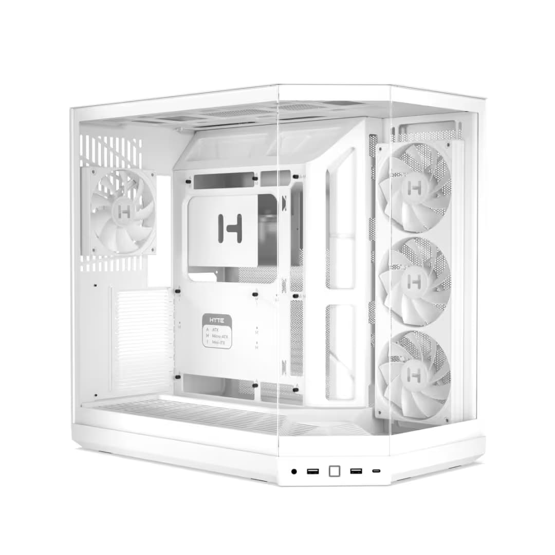 HYTE Y50 Snow White main image