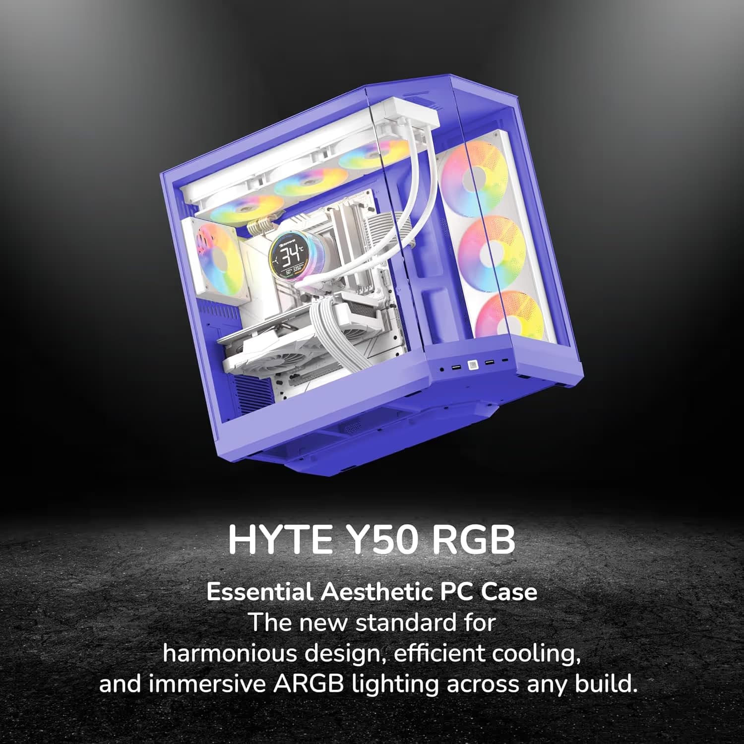 HYTE Y50 Taro Milk ARGB image