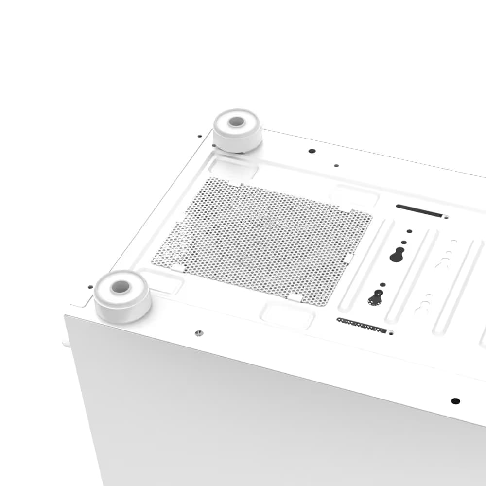 Zalman i4 ATX Mid Tower White Mesh Side Panel, USB 3.2 Gen 1 & USB 2.0 Front Panel image