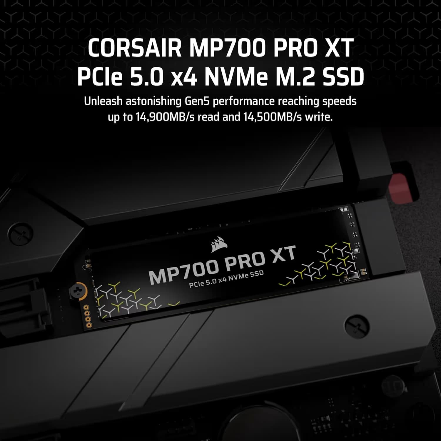 Corsair MP700 PRO XT 1TB PCIe 5.0 NVMe M.2 SSD image