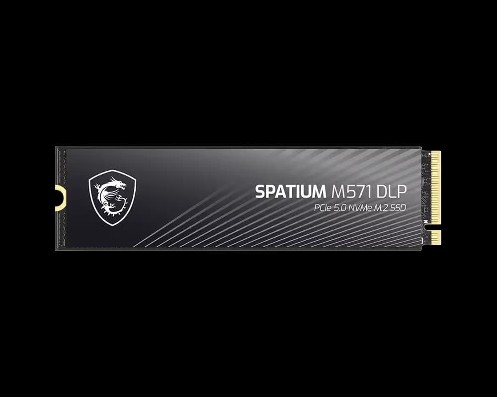 MSI SPATIUM M571 DLP 4 TB M.2-2280 PCIe 5.0 X4 NVME Solid State Drive image