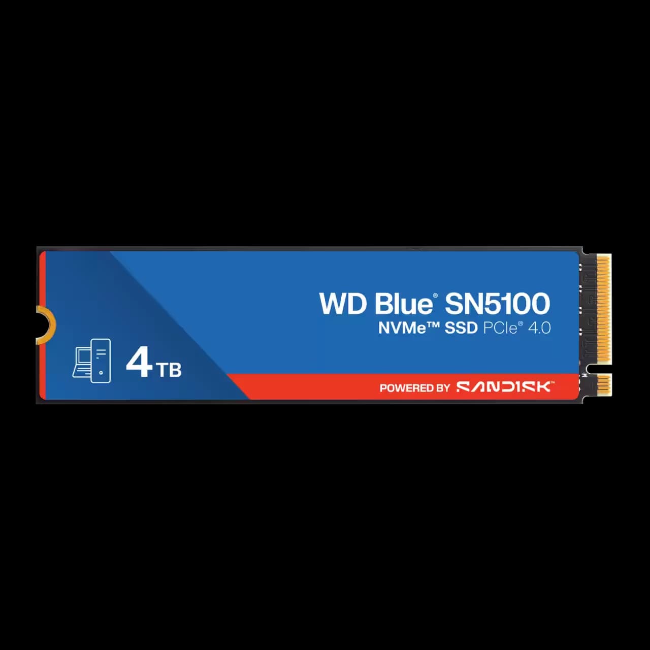 SanDisk WD Blue SN5100 4 TB M.2-2280 PCIe 4.0 X4 NVME Solid State Drive main image