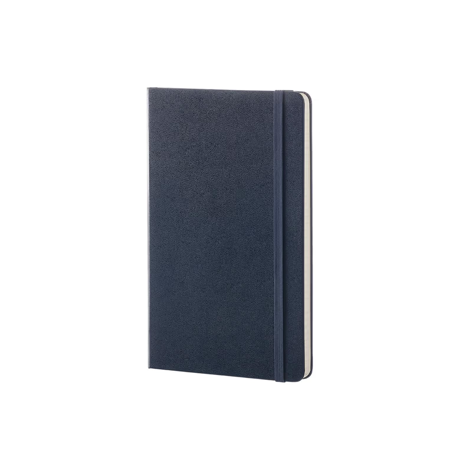 Moleskine Classic Large Hard Cover Ruled Notebook Sapphire Blue 240 Pages main image