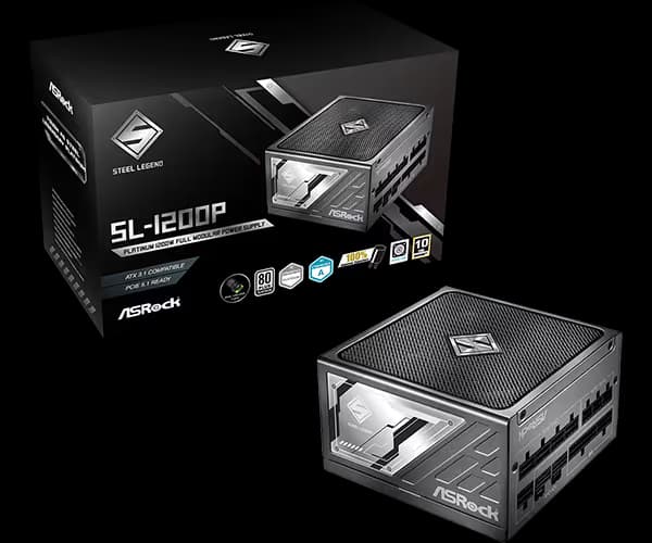 Asrock SL-1200P Fully Modular PSU main image