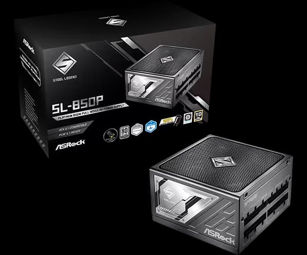 Asrock SL-850P Fully Modular PSU main image