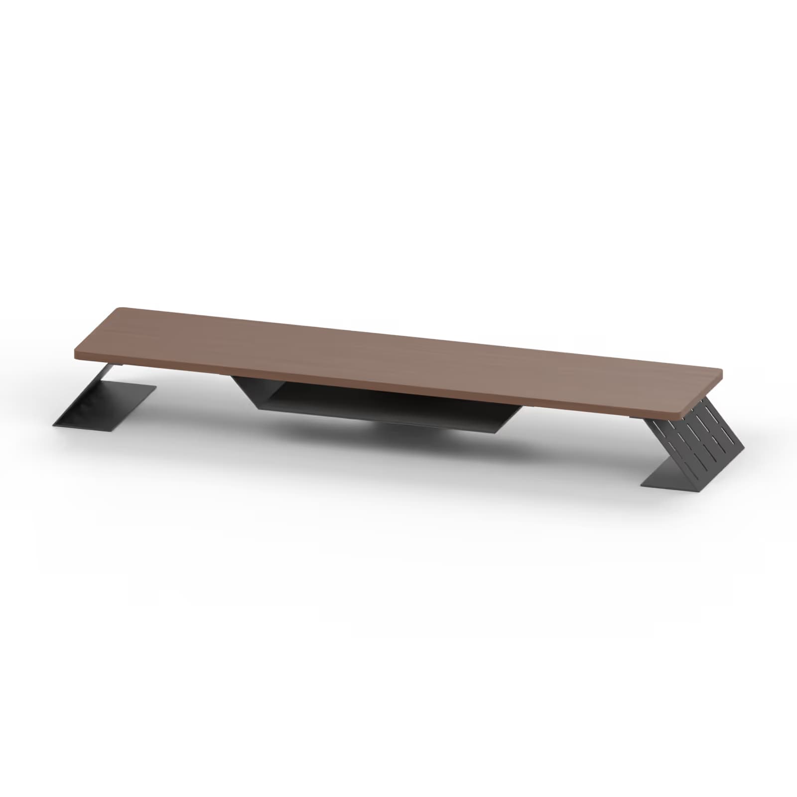 FENGE Core C210 Monitor Riser — Walnut main image