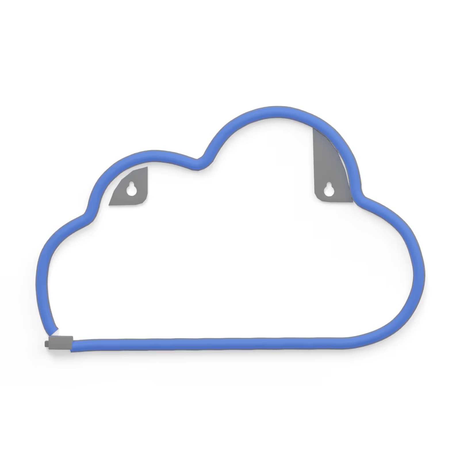 BerniceKelly Cloud Neon Sign — Blue image