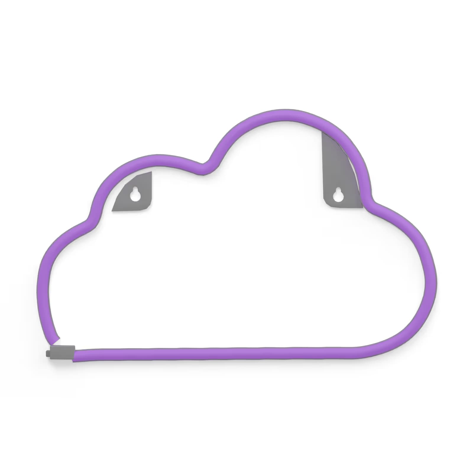 BerniceKelly Cloud Neon Sign — Purple main image