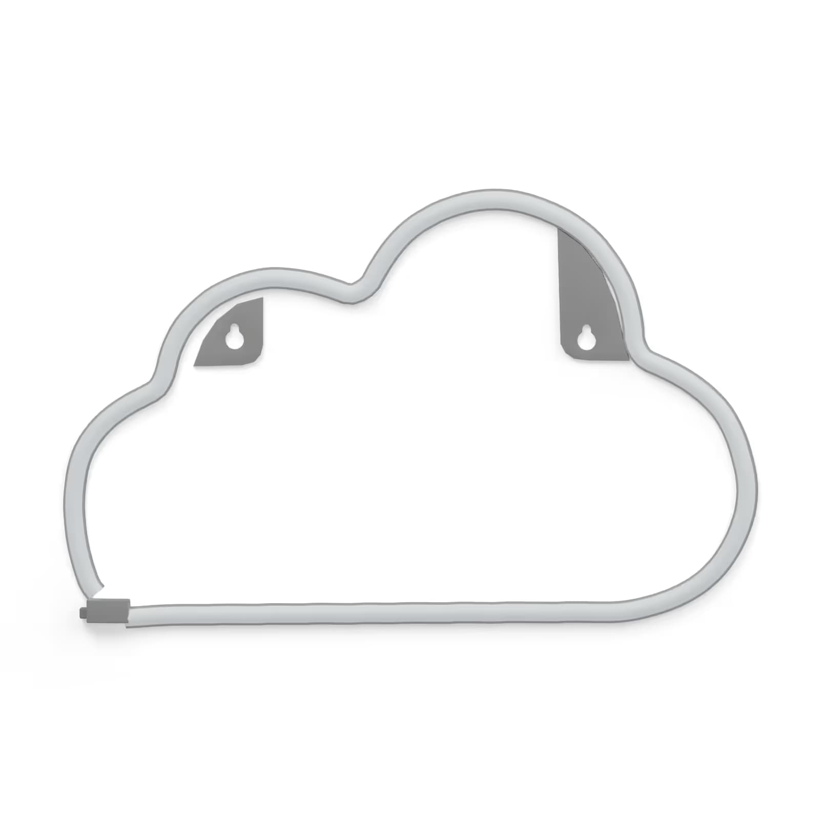 BerniceKelly Cloud Neon Sign — White main image