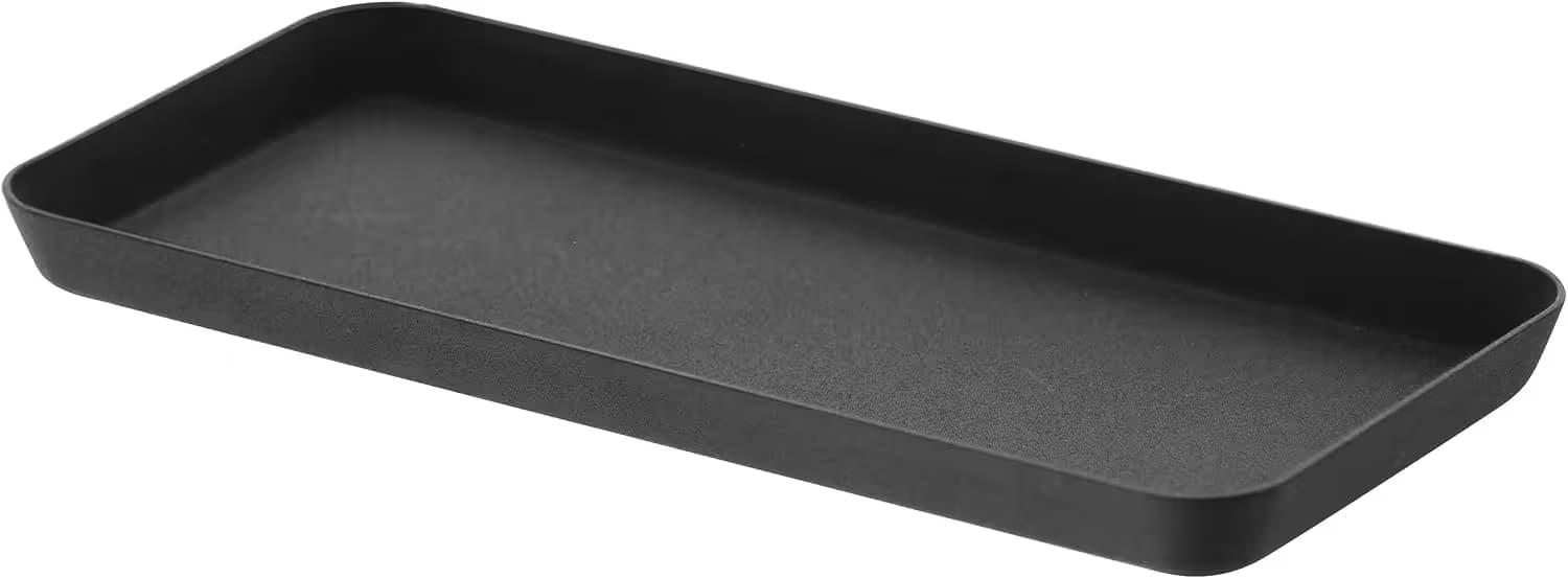 Yamazaki Tower Metal Tray L — Black (4222) main image