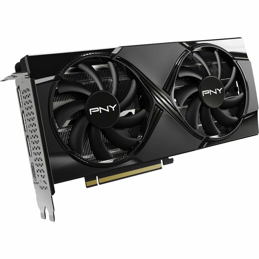 PNY Dual Fan GeForce RTX 5060 Ti 16GB GDDR7 Black image