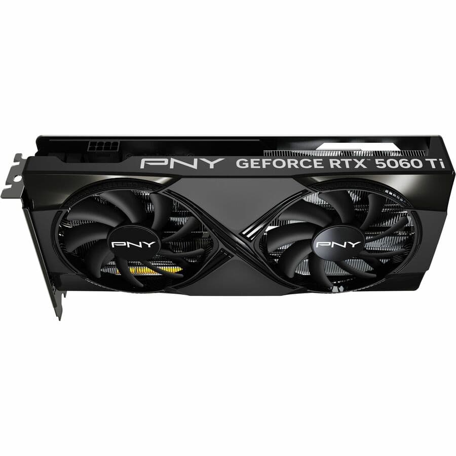 PNY Dual Fan GeForce RTX 5060 Ti 16GB GDDR7 Black image