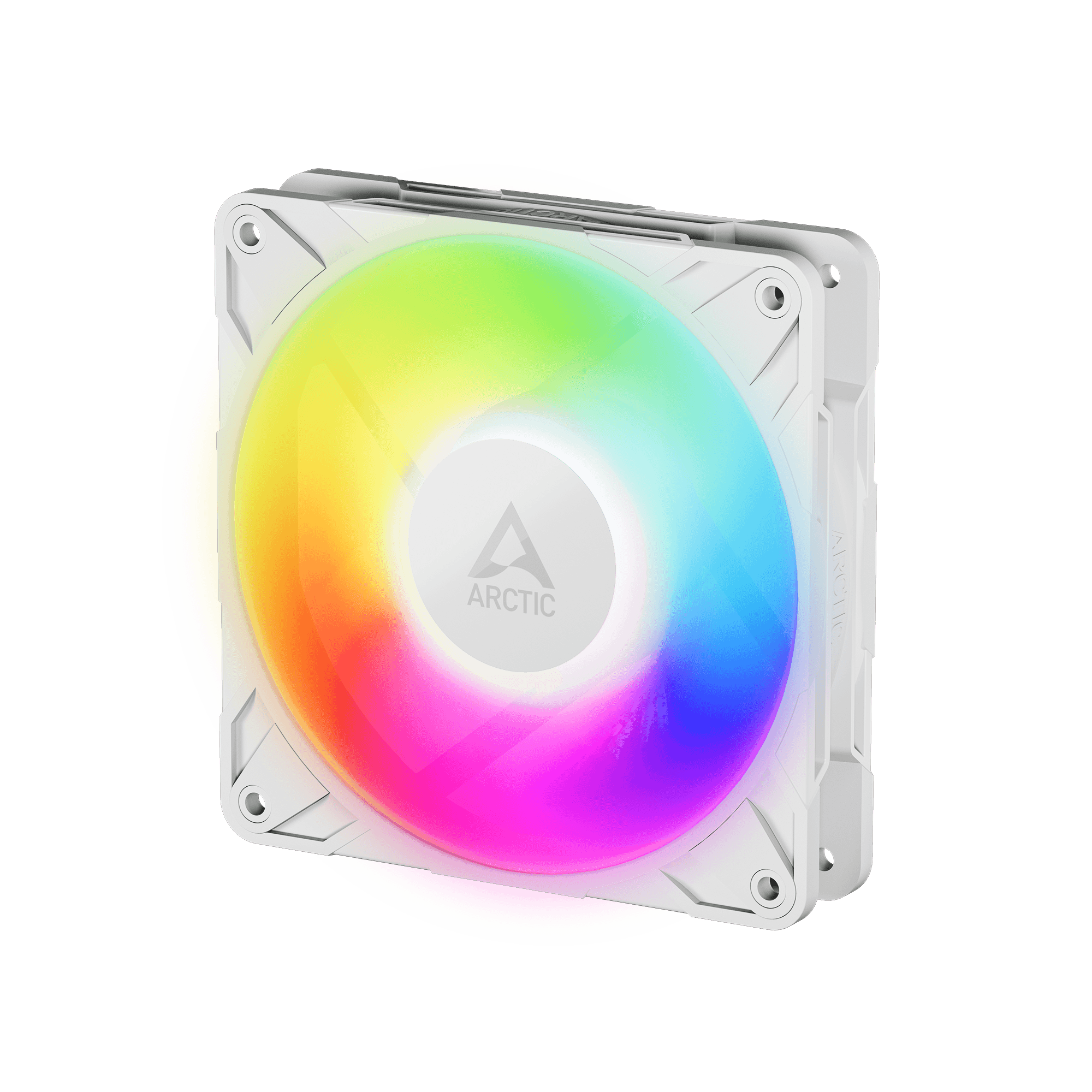 ARCTIC P12 Pro 120mm White RGB PWM main image