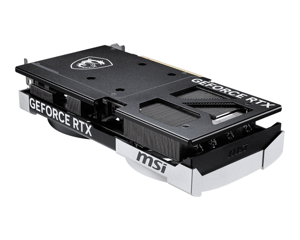 MSI VENTUS 2X GeForce RTX 5070 12GB GDDR7 Gray / Black image