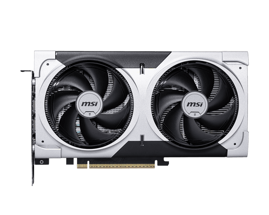 MSI VENTUS 2X PLUS GeForce RTX 5060 Ti 8GB GDDR7 Black / Gray image