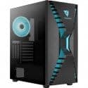 Aerocool Cronus ATX Mid Tower Black with Tempered Glass Side Panel and USB 3.2 Gen 1 Type-A image