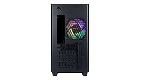 In Win A5 ATX Mid Tower Black Tempered Glass Side Panel, USB 3.2 Gen 2x2 Type-C, USB 3.2 Gen 1 Type-A image