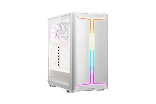 be quiet! Pure Base 501 DX ATX Mid Tower White Tempered Glass main image