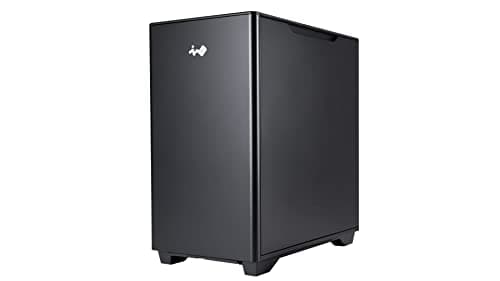 In Win A5 ATX Mid Tower Black Tempered Glass Side Panel, USB 3.2 Gen 2x2 Type-C, USB 3.2 Gen 1 Type-A image