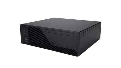 In Win CJ712 Micro ATX Desktop Black with 265 W Power Supply image