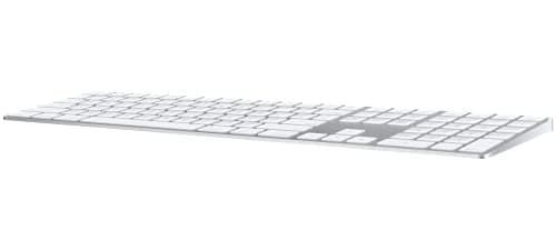 Apple Magic Keyboard with Numeric Keypad (Wireless, Rechargable) (US English) - Silver image