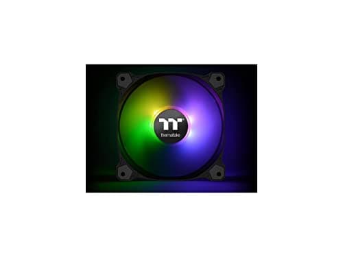 Thermaltake Pure ARGB TT Premium Edition 120mm Black Addressable RGB PWM 56.45 CFM 3-Pack image