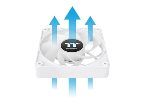 Thermaltake CT140 EX Reverse 140mm White ARGB Sync PWM 94.95 CFM 3-Pack image