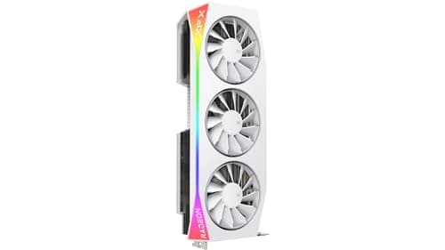 XFX Mercury OC Magnetic Air RGB Radeon RX 9070 XT 16GB GDDR6 White image
