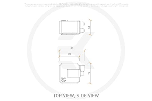 EK AIO Basic Water 360mm 77 CFM Black image