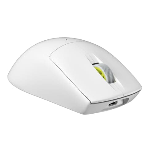 Corsair M75 AIR Wireless/Wired/Bluetooth Gaming Mouse - White image