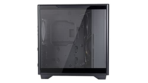 In Win A5 ATX Mid Tower Black Tempered Glass Side Panel, USB 3.2 Gen 2x2 Type-C, USB 3.2 Gen 1 Type-A image