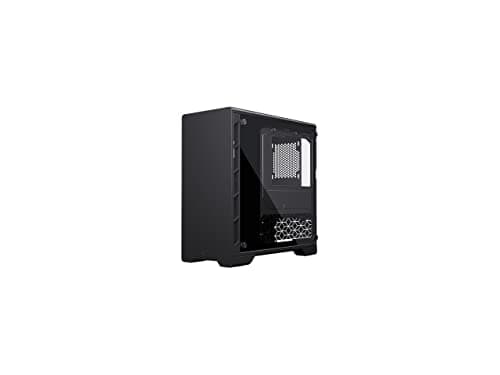 MagniumGear Neo Micro V2 Micro ATX Mid Tower Black Tempered Glass Side Panel and USB 3.2 Gen 1 Type-A Front Panel image