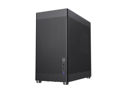 GameMax MeshBox ATX Mid Tower Black Mesh Side Panel, USB 3.2 Gen 2 Type-C, USB 3.2 Gen 1 Type-A image
