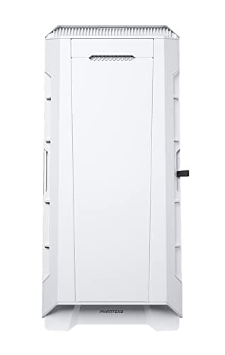 Phanteks Eclipse P600S ATX Mid Tower White Tempered Glass Side Panel, USB 3.2 Gen 2 Type-C, USB 3.2 Gen 1 Type-A Front Panel image