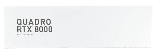 PNY Quadro RTX 8000 VCQRTX8000-PB 48GB GDDR6 Black / White image