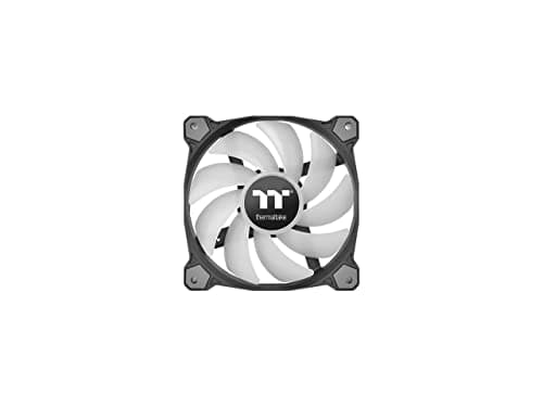 Thermaltake Pure ARGB TT Premium Edition 120mm Black Addressable RGB PWM 56.45 CFM 3-Pack image