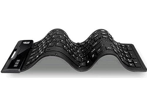Adesso Antimicrobial Waterproof Wired Flex Mini Keyboard main image