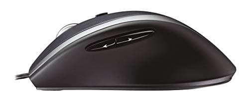 Logitech M500 Corded Mouse - Wired USB Mouse for Computers and Laptops, with Hyper-Fast Scrolling, Dark Gray image