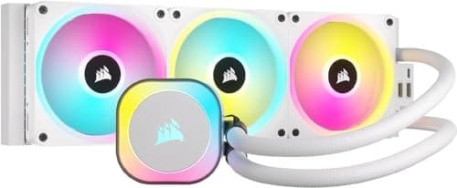 Corsair iCUE LINK H150i RGB Water 360mm RGB 63.1 CFM White main image
