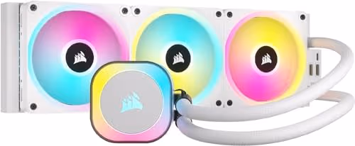 Corsair iCUE LINK H150i RGB Water 360mm RGB 63.1 CFM White image