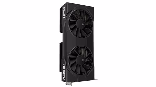 XFX Radeon RX 9060 XT Swift OC 8GB GDDR6 Black Dual Fan image