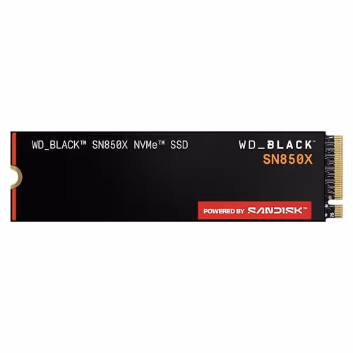 Western Digital WD_Black SN850X 4TB M.2 SSD PCIe 4.0 NVMe image