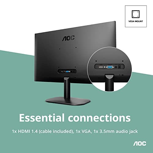 AOC 24B2XH 23.8" 1080p 75Hz IPS Monitor image