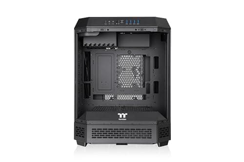 Thermaltake The Tower 600 ATX Mid Tower Black Tempered Glass image